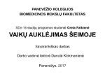 Vaikų auklėjimas krikščioniškoje šeimoje