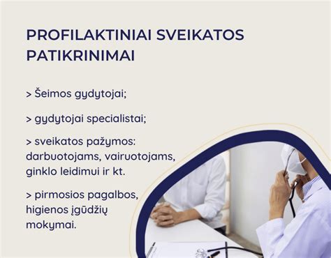 Sveikatos patikrinimai prieš pastojant