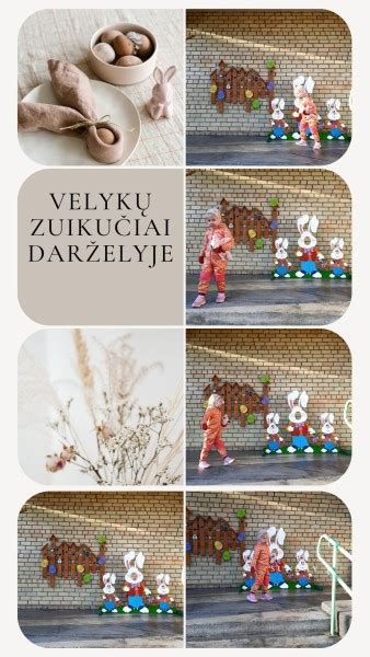 Linksma zuikių šeimynėlė šoka pievoje