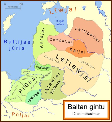 Prūsų dievų trejybės - Patolo, Perkūno, Patrimpo - iliustracija