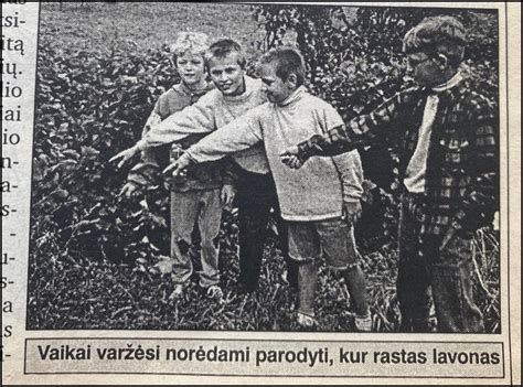 Istorinė nuotrauka: vaikai gete
