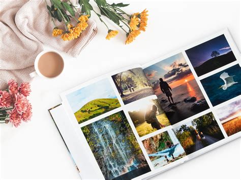 Atversta PREMIUM fotoknyga su storais lapais ir 180 laipsnių atvartu