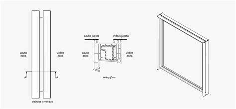 Durų fiksatoriaus montavimo schema