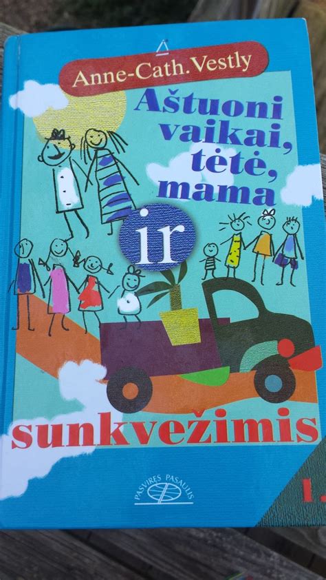 Iliustracija iš knygos „Tėtė, mama, aštuoni vaikai ir sunkvežimis“