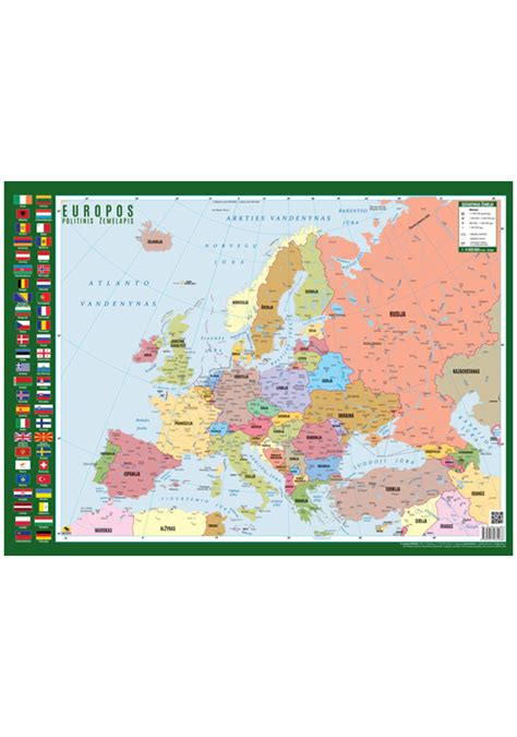 Europos referencijos tinklų (ERN) žemėlapis