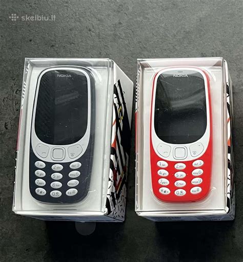 Išleistas Nokia 3310 mobilusis telefonas