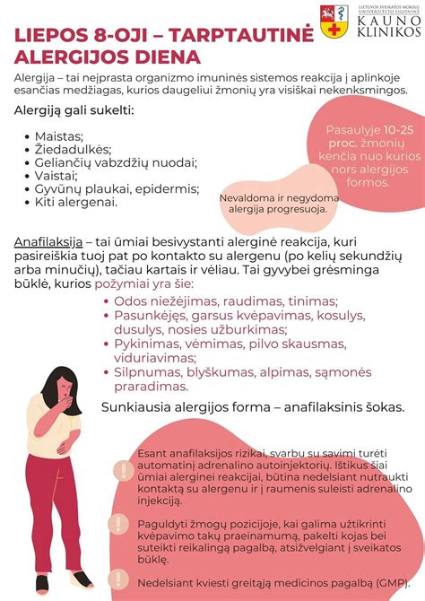 Bėrimo vietos, rodančios alerginę reakciją
