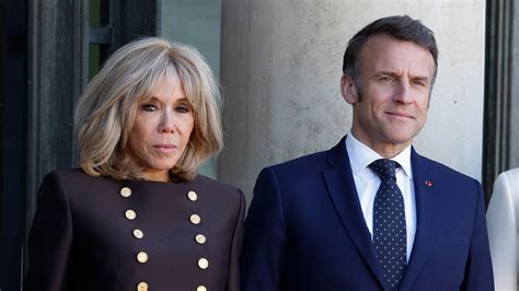 Brigitte Macron ir Emmanuel Macron