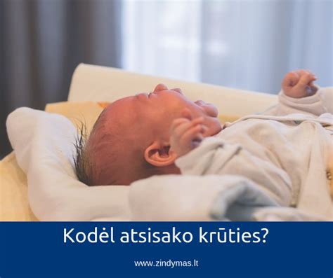 kūdikis atsisako krūties