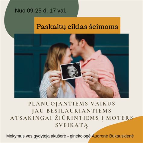Moters vaisingumo stebėjimas ir planavimas