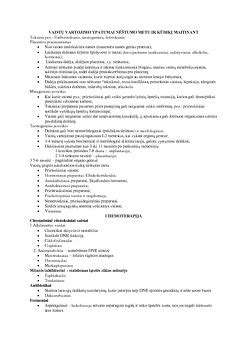 Vaistų vartojimo rekomendacijos nėštumo metu