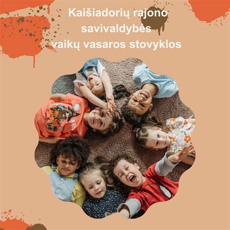 Vilniaus rajono savivaldybės remiamos vaikų vasaros stovyklos