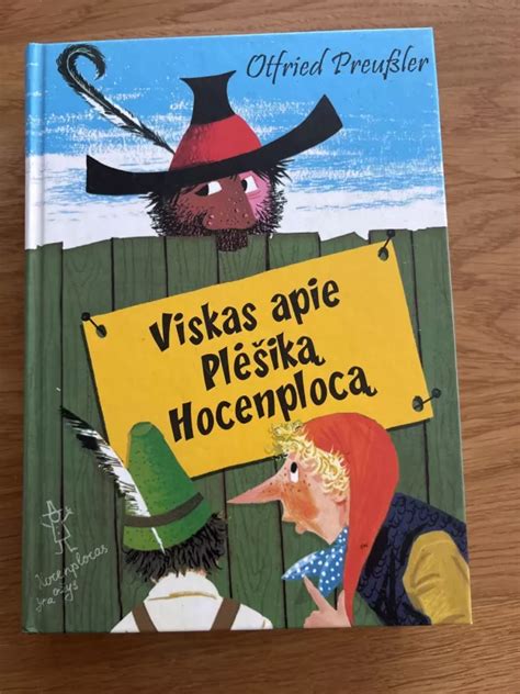 knygos apie plėšiką Hocenplocą iliustracija