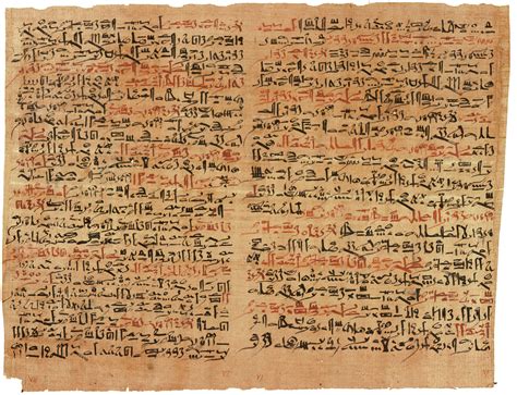 Senovės Egipto hieroglifai ir papirusai