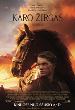 Scenos spektaklio „Karo žirgas“ kadras