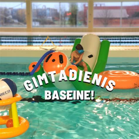 Vaikų gimtadienis baseine su instruktoriumi
