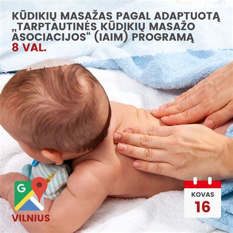 Kūdikių masažo schema