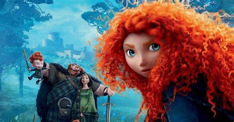 Princesė Merida su lanku