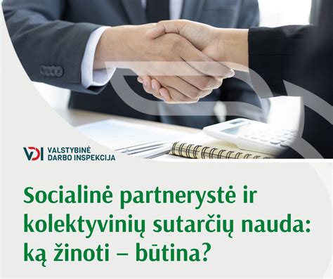 Socialinė partnerystė ir bendradarbiavimas