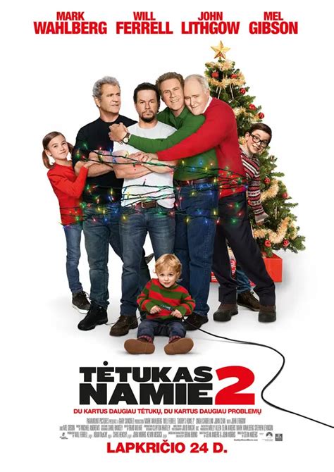 Šeimos komedijos „Tėtukas namie 2“ aktoriai