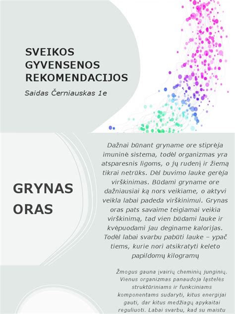 Sveikos gyvensenos rekomendacijos nėštumo metu