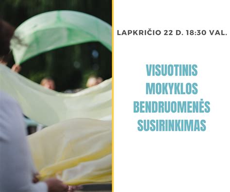 Valdorfo mokyklos bendruomenės susitikimas