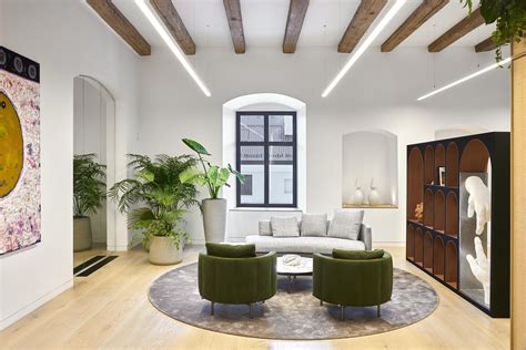 Aktorių agentūros biuro interjeras