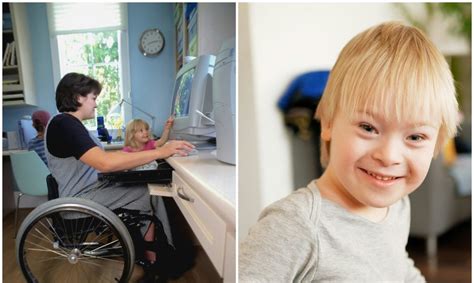 Vaiko su negalia paramos schematinis vaizdas