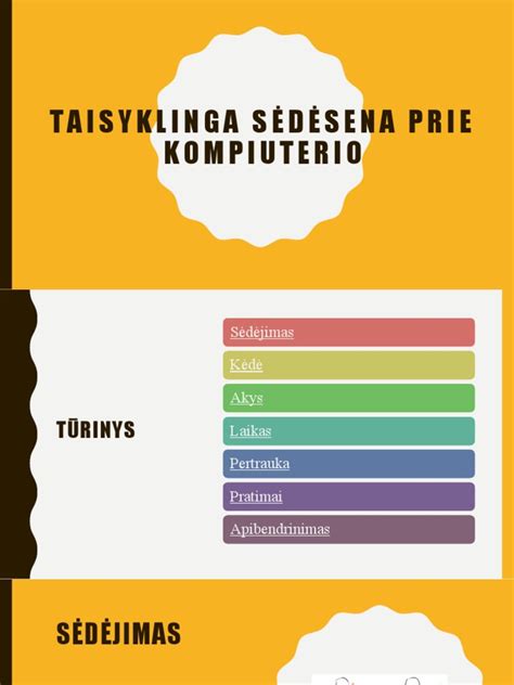 Taisyklinga vaiko sėdėsena prie stalo