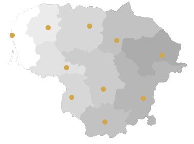 Teismų jurisdikcijos schematinis žemėlapis