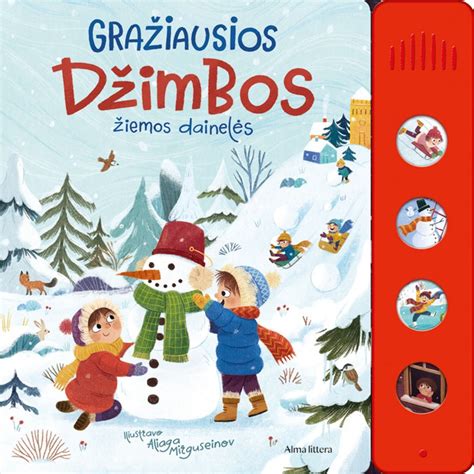 vaikai dainuoja žiemos daineles