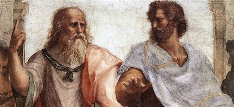 Platonas (kairėje) ir Aristotelis (dešinėje): filosofijos evoliucija