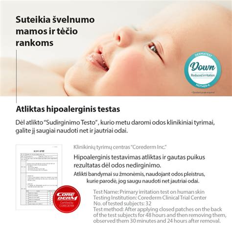Buteliukų, mažinančių dieglių riziką, pavyzdžiai
