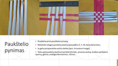 Drugelis iš popieriaus juostelių