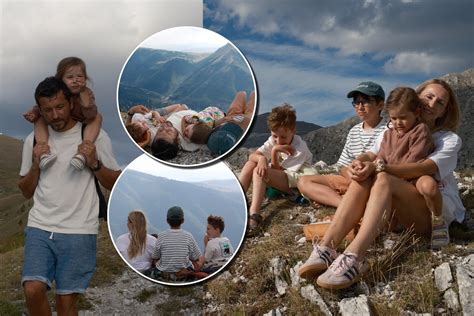 Šeima su trimis vaikais iliustracija