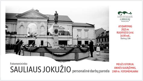 Sauliaus Jokužio fotografijos parodos akimirka