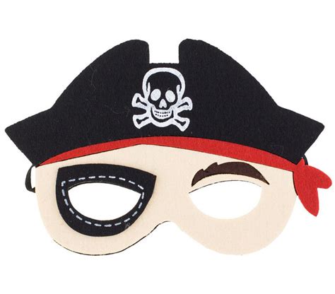 Vaikiškos piratų kaukės