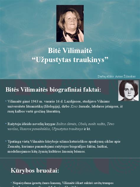 Bitė Vilimaitė prie rašomojo stalo
