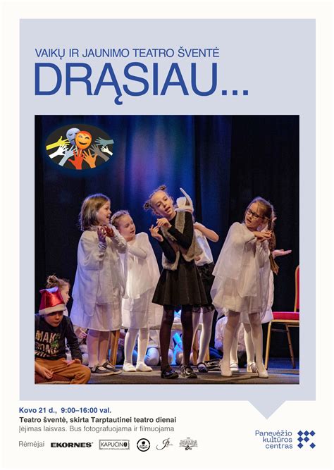 Vaikų teatro pamokėlė
