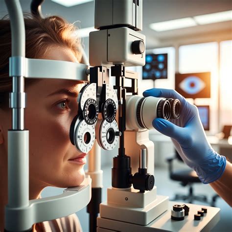 Vaikų akių gydytojo kabinetas su modernia įranga