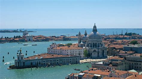 Venecijos miesto panorama XVII amžiuje