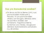Transakcinės analizės ego būsenos schema