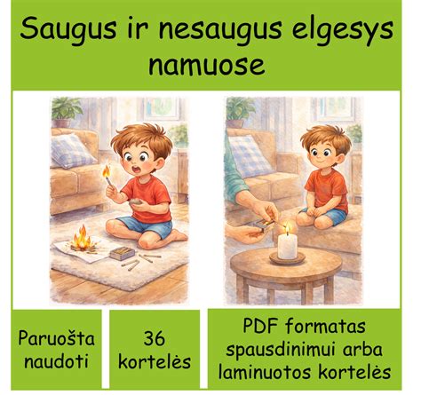 Saugus vaiko palikimas vienam namuose