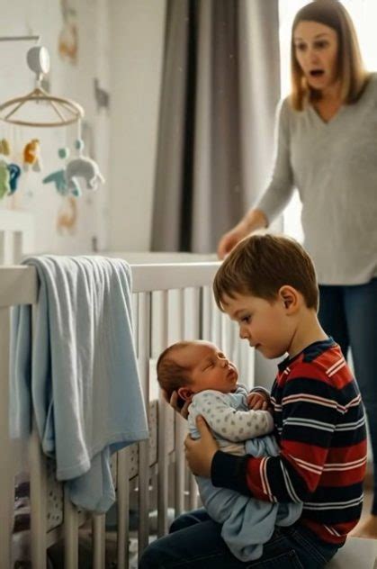 Vyresniojo vaiko džiaugsmas sutikus naujagimį
