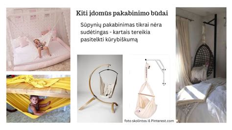 Saugus sūpynių pakabinimas namuose