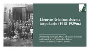 Istorinė Lietuvos švietimo sistema
