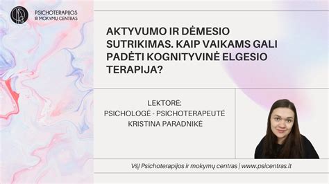 Vaikas su aktyvumo ir dėmesio sutrikimo simptomais