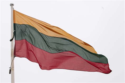 Lietuvos vėliava Tauragės miesto aikštėje