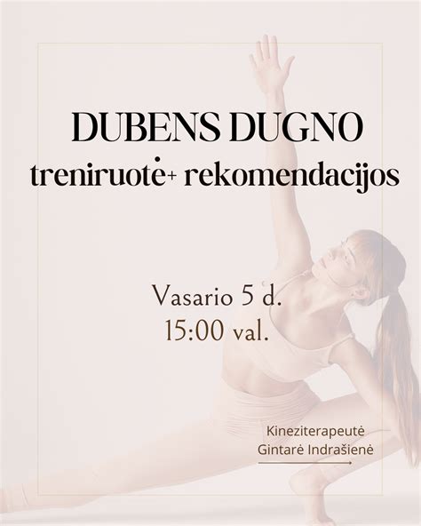 moteris atlieka dubens dugno pratimus