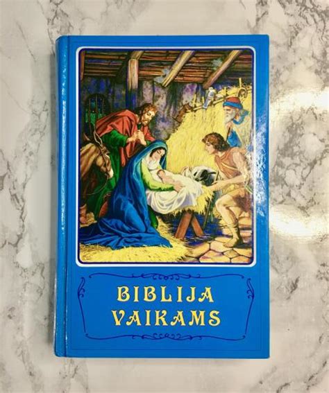 Biblija vaikams ant stalo